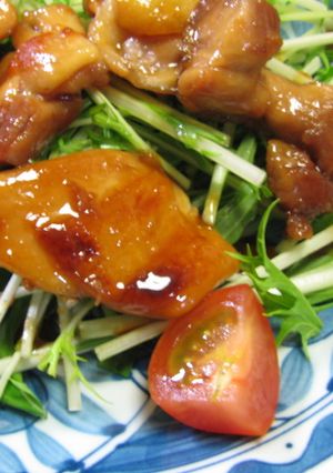 鶏もも　お酢の照り煮　お弁当にもOK♪-レシピのメイン写真