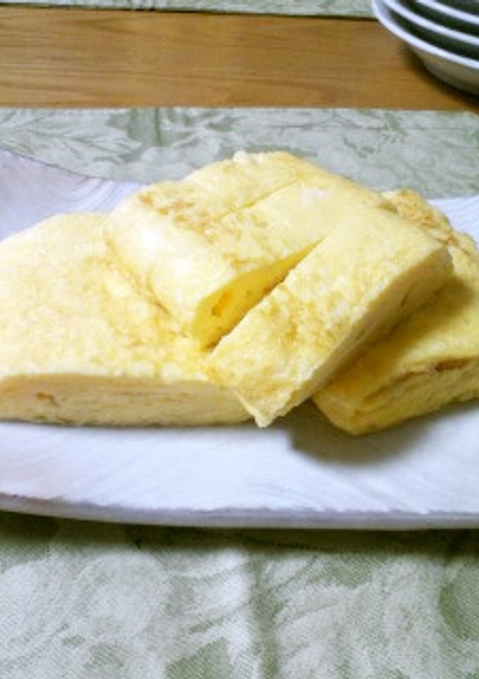 ふわふわ卵焼き-レシピのメイン写真