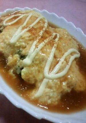 豆腐のオムレツ☆和風あん-レシピのメイン写真