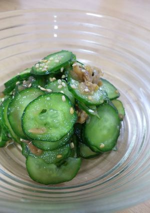 胡瓜の梅あえ-レシピのメイン写真