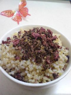 ブラックキャロット★梅しそふりかけ★-レシピのメイン写真