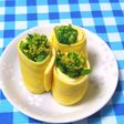 お弁当に春の彩り✿菜の花の卵ロール☆彡