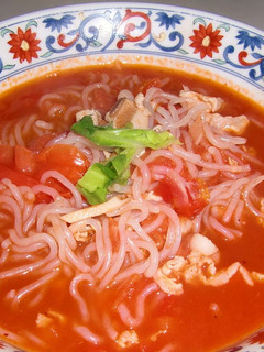 ♪しらたきのトマトラーメン♪ヘルシー麺-レシピのメイン写真