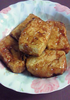 おいしい豆腐の甘辛焼き-レシピのメイン写真