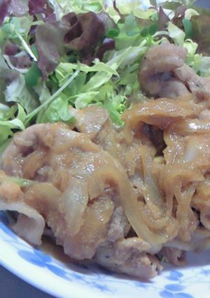 玉ねぎ効果?!お肉やわらか～しょうが焼き-レシピのメイン写真