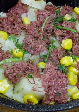 ポテ&コーン焼き-レシピのメイン写真