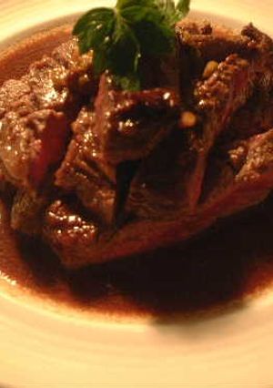 漬けて焼くだけ牛肉のフランクステーキ　フライパン ver.-レシピのメイン写真