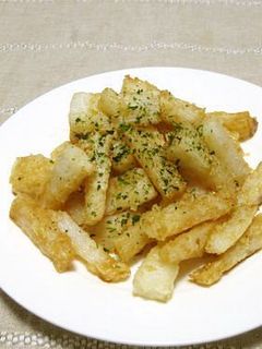 *長いもの甘辛揚げ*-レシピのメイン写真
