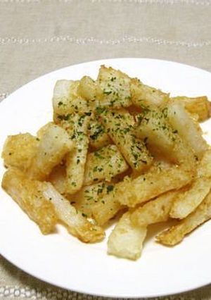 *長いもの甘辛揚げ*-レシピのメイン写真