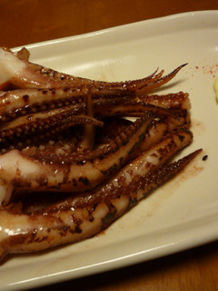 ♥☆いかゲソのにんにく風味焼き-レシピのメイン写真