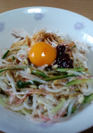 簡単ビビンバ風冷麺-レシピのメイン写真