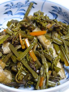 『春の味覚!わらびの煮物』-レシピのメイン写真