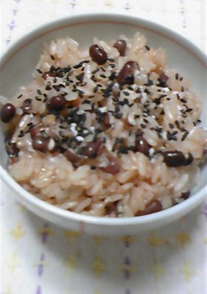 炊飯器で簡単美味しい赤飯☆-レシピのメイン写真