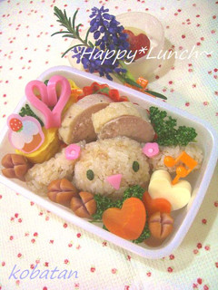 モカのお弁当♪(キャラ弁)-レシピのメイン写真