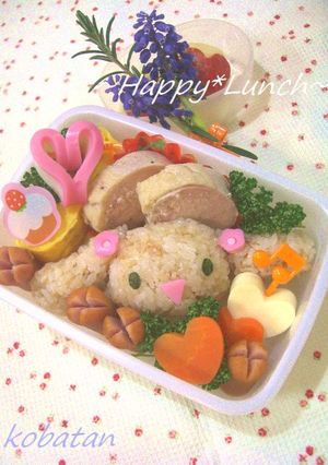 モカのお弁当♪（キャラ弁）-レシピのメイン写真