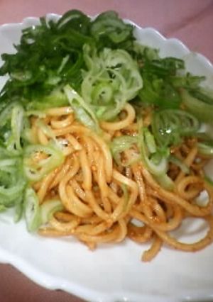 ピリカラ☆中華麺の胡麻だれ和え-レシピのメイン写真