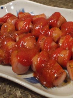 カレーソーセージ-レシピのメイン写真