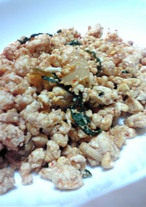 豆腐のキムチ炒め-レシピのメイン写真