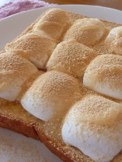 はちみつ&きな粉のマシュマロトースト-レシピのメイン写真