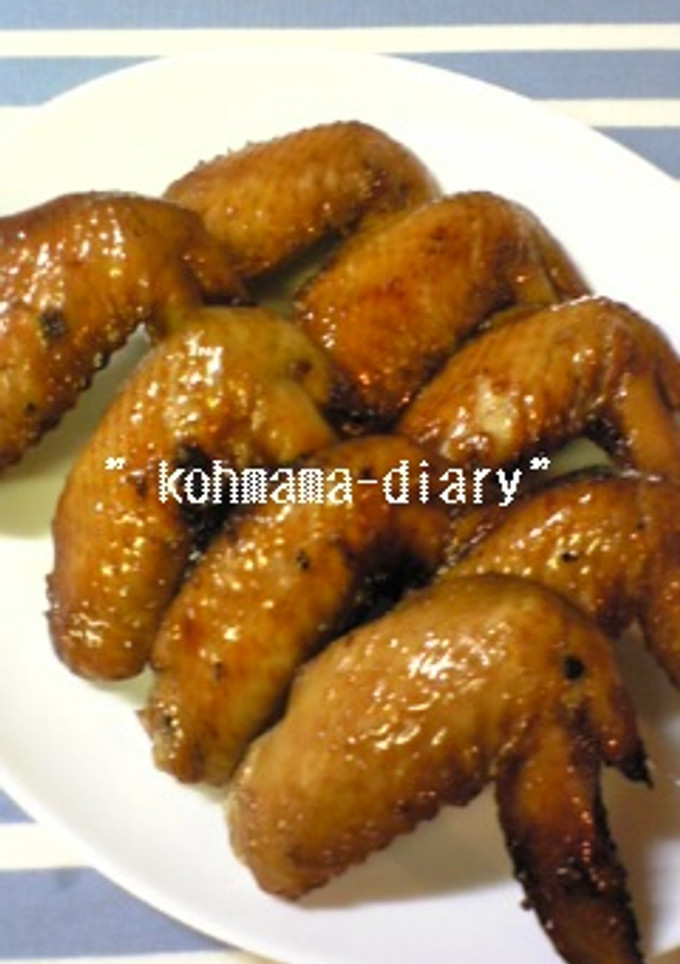 とまらぬ美味しさ♪手羽先の香味焼き-レシピのメイン写真