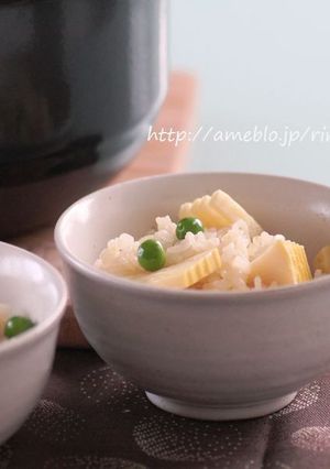 筍とグリーンピースのご飯-レシピのメイン写真