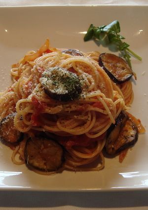 簡単✿ナスinトマトパスタ-レシピのメイン写真