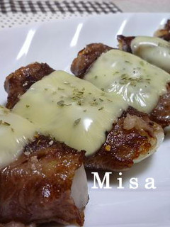 新玉葱の牛肉巻き-レシピのメイン写真
