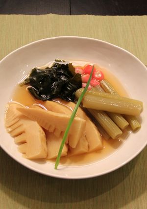 白だしで簡単！筍とふきの煮物-レシピのメイン写真