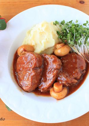 ★簡単！豚ヒレ肉の煮込み ビストロ風★-レシピのメイン写真