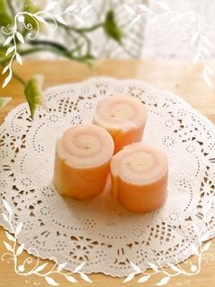 ハムチーズのくるくる巻きお弁当に♪-レシピのメイン写真