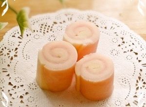 ハムチーズのくるくる巻きお弁当に♪-レシピのメイン写真