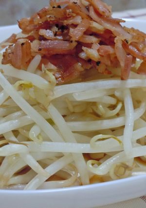 ☆もやしのカリカリベーコンサラダ☆-レシピのメイン写真