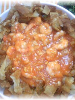 ☆エビチリ☆揚げワンタンも一緒に食べて~-レシピのメイン写真