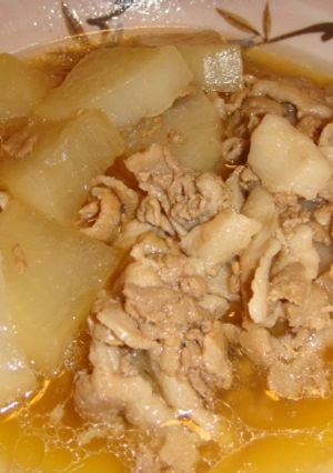 【煮・圧力鍋】オレンジ風味の肉大根-レシピのメイン写真