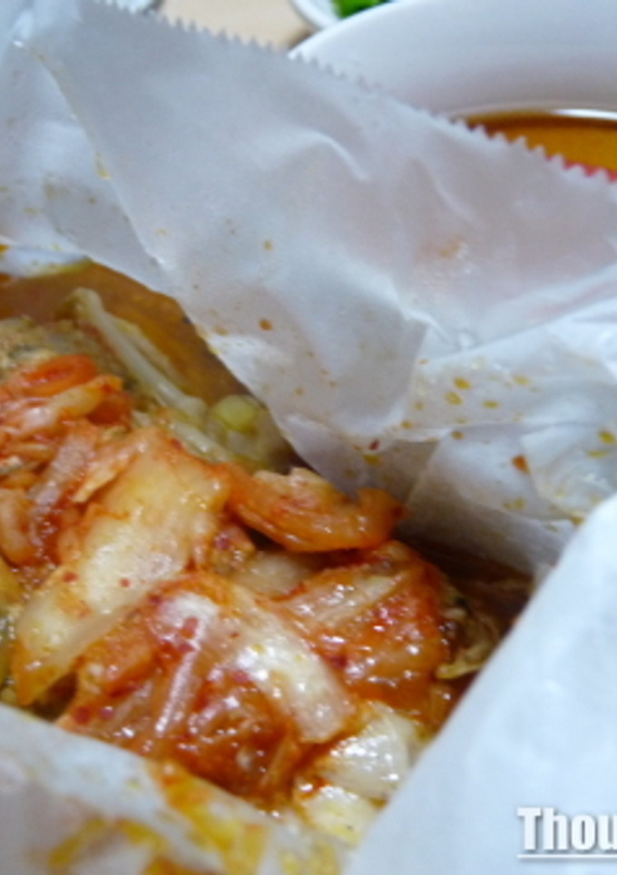 簡単！蒸し鶏キムチ-レシピのメイン写真