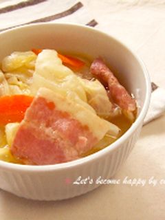 簡単☆野菜たっぷりコンソメスープ♪-レシピのメイン写真