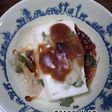 豆腐の味噌マヨ焼き