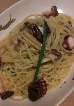 たことエリンギのパスタ-レシピのメイン写真