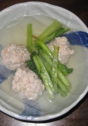 ピリ辛!鶏だんごスープ-レシピのメイン写真