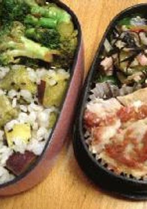白身魚の梅蒸し弁当-レシピのメイン写真