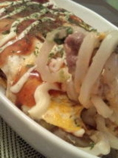 ふわとろ♪うどんのモダン焼き-レシピのメイン写真