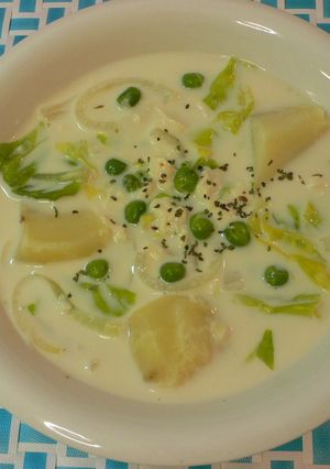簡単☆ヘルシー♪ミルク豆腐スープ☆-レシピのメイン写真