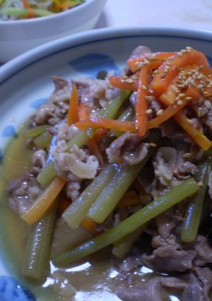 ふきと豚肉のうま煮-レシピのメイン写真