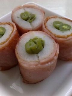 竹輪のベーコン巻き☆お弁当に-レシピのメイン写真