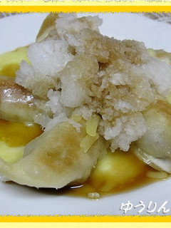 簡単市販の餃子でチーズのせおろしポン酢☆-レシピのメイン写真