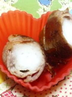 簡単お弁当✿はんぺんの豚肉巻き-レシピのメイン写真