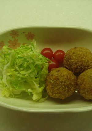 ★合挽き肉とアボカドのコロッケ★-レシピのメイン写真