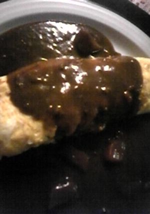 カレー☆オムレツ-レシピのメイン写真
