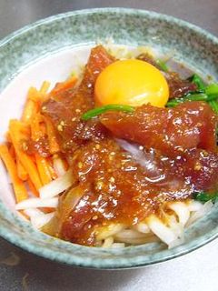 まぐろのユッケ・ビビンバ丼-レシピのメイン写真