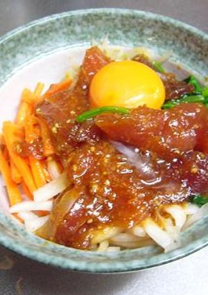 まぐろのユッケ・ビビンバ丼-レシピのメイン写真